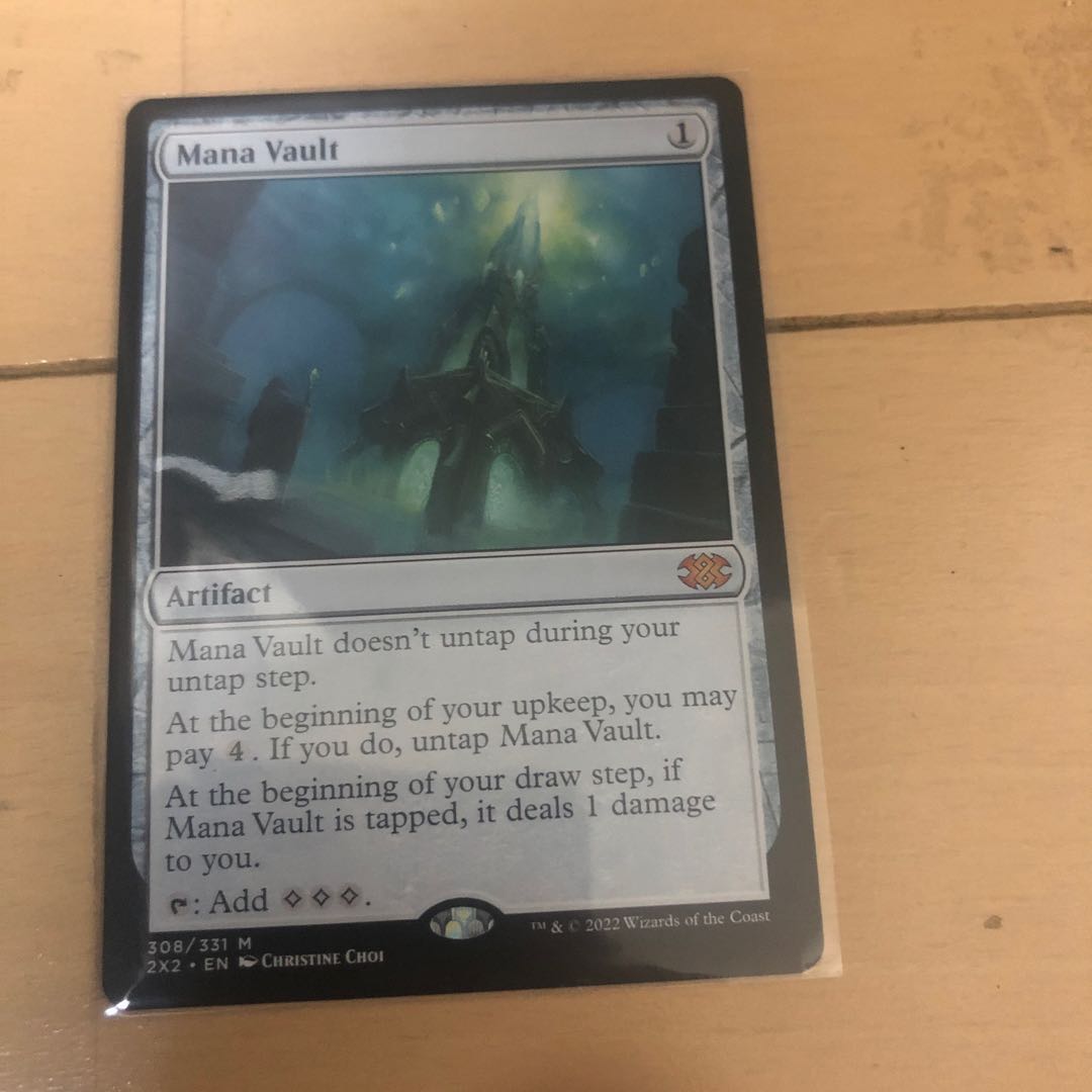 Mana Vault Mythology Rare Mana vault