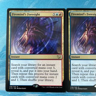 MTG 2 copies Firemind's Foresight
