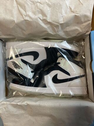 ナイキ　エア　ジョーダン 1 ミッド　"オメガ／ブラック／ホワイト" DH6933-100 28.5cm