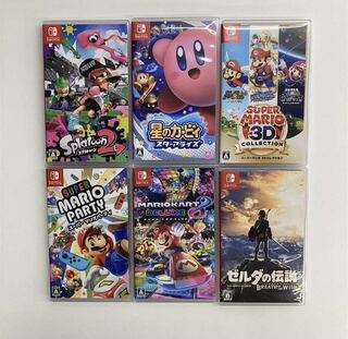 任天堂スイッチ ソフト6点まとめ売りの通販 つー!(1760367048
