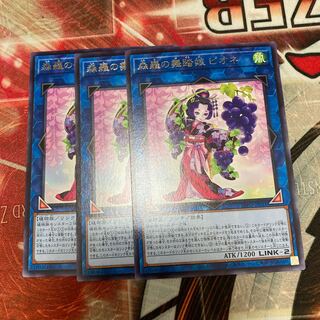 森羅の舞踏娘 ピオネ レア  3枚特価品
