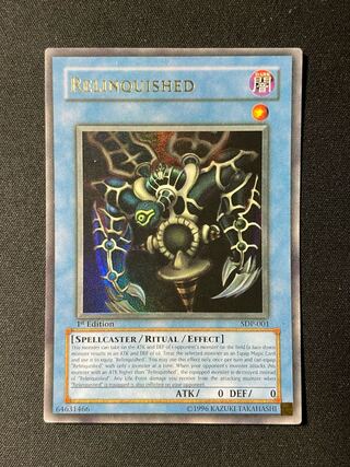 Yu-Gi-Oh Relinquished English 1st Ultra