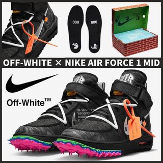 26.5cm off-white  air  force 1 mid エアフォース 26.5cm