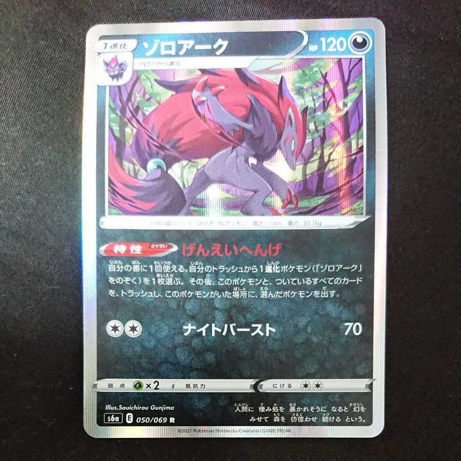 Zoroark x1 Zorua x3 Geneiheneihene