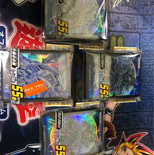 遊戯王 公式 スリーブ ブラックマジシャン 3個セット 1枚