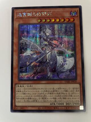 遊戯王　迷宮城の白銀姫　シークレット