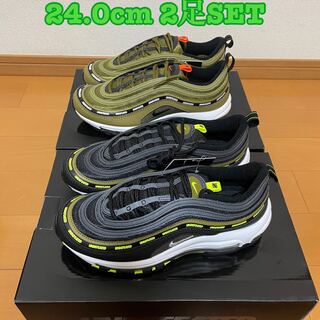 24.0UNDEFEATEDエアマックス2足 24cm
