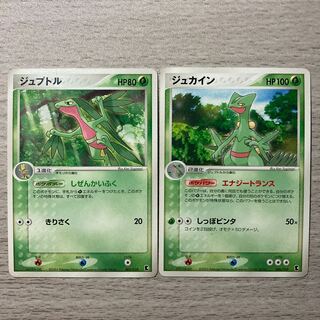 Special Price】Grovyle, Sceptile Set