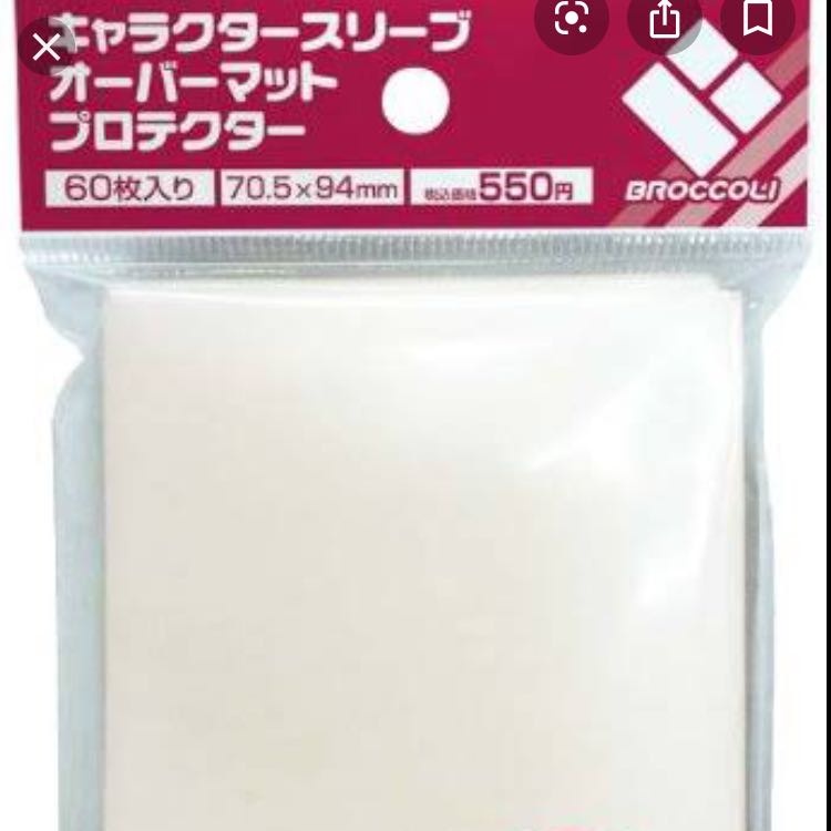 キャラクタースリーブオーバーマットプロテクター