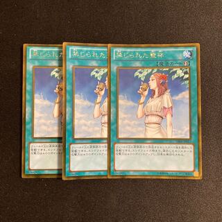 Exclusive (2 items) g96 Forbidden Chalice Gold Rare Set of 3 Yu-Gi-Oh Treasure