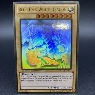 BLUE EYES WHITE DRAGON ゴーストレア GLD5-EN001 LIMITED