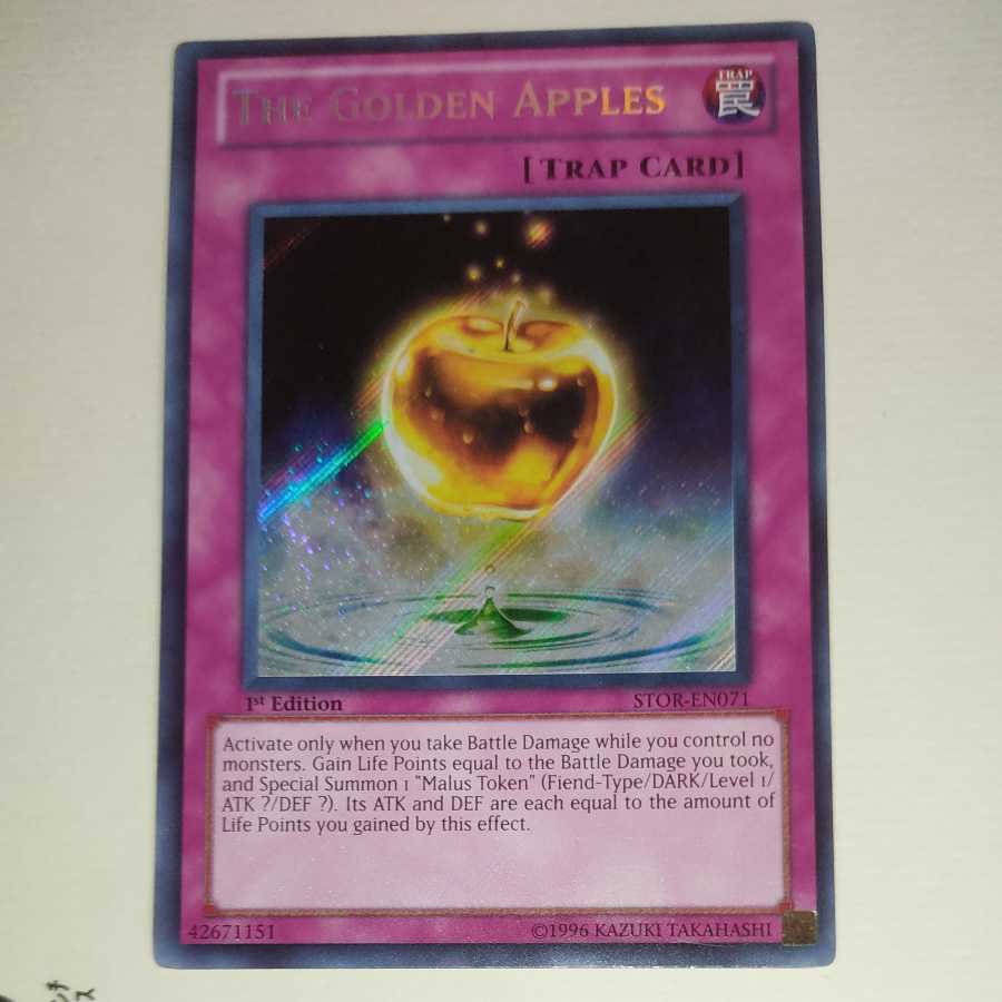 The Golden Apples English Secret Rare 1stEdition Beautiful