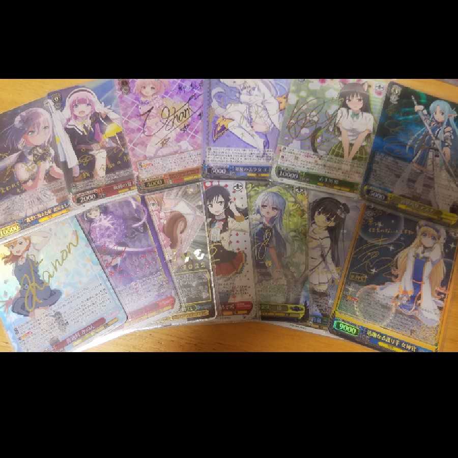 3 mouth Weiss Schwarz First Anniversary Holo Pack