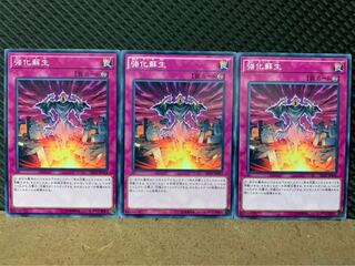 【ぽぽたん】遊戯王 8539 強化蘇生 3枚 ノーマル