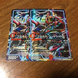 アカカゲレッドシャドウ　2枚