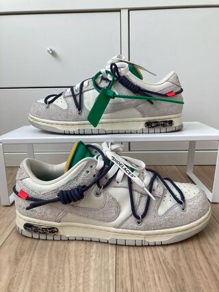OFF-WHITE × NIKE DUNK LOW 1 OF 50 "20" 26.5cm