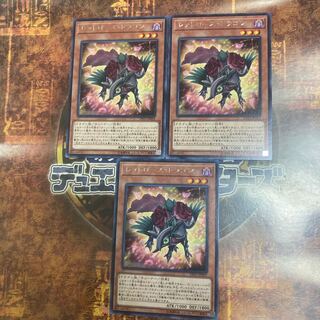 遊戯王★レッドローズ・ドラゴン★レア三枚