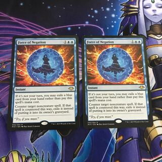 2枚セット 否定の力 Force of Negation 英語版