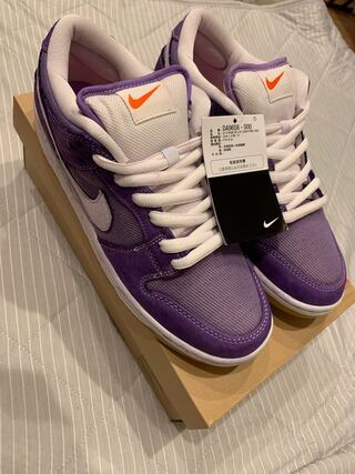 Nike SB Dunk Low Orange Label Pro Iso "Lilac" 27cm