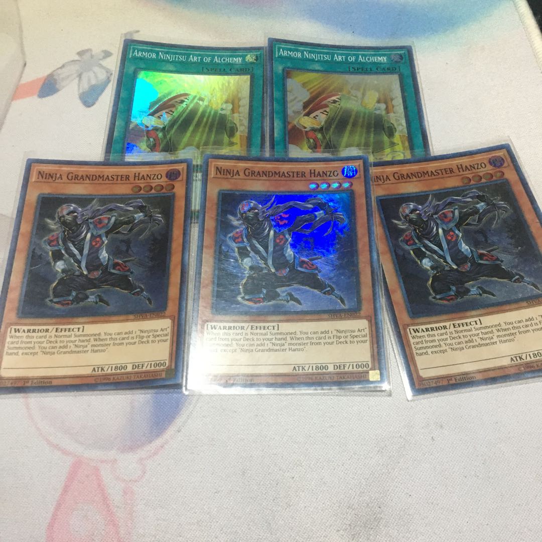 English Ninja Grandmaster Hanzo Super Rare