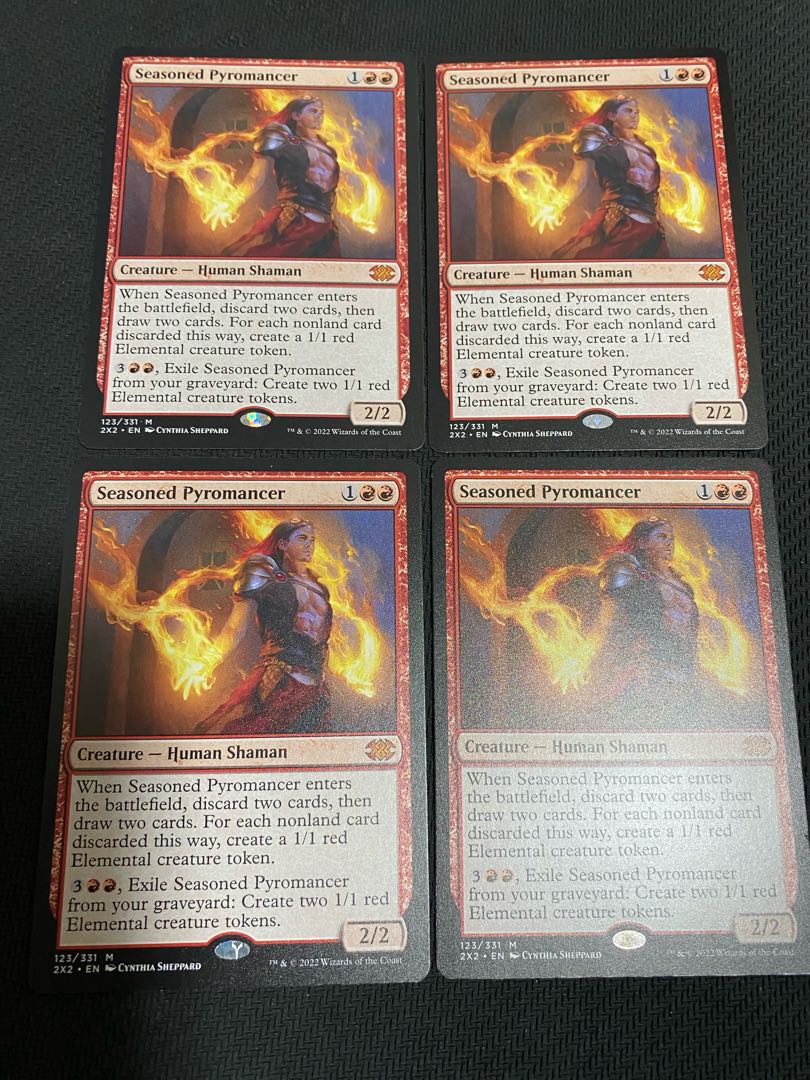 専用 歴戦の紅蓮術士 2x2 英語版 2枚