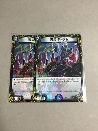 Natural Disaster Dedom (20th Black Treasure) Set of 2