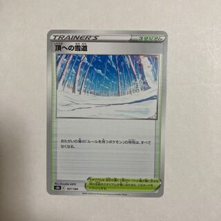 頂への雪道 167/184