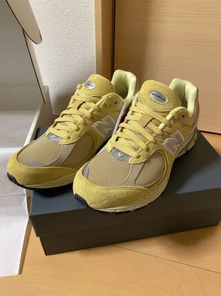 AURALEE×New Balance 2002R YELLOW BEIGE 27cm  27cm