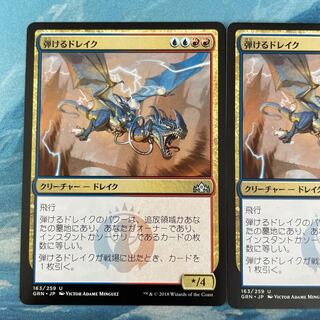 MTG 2枚 弾けるドレイク