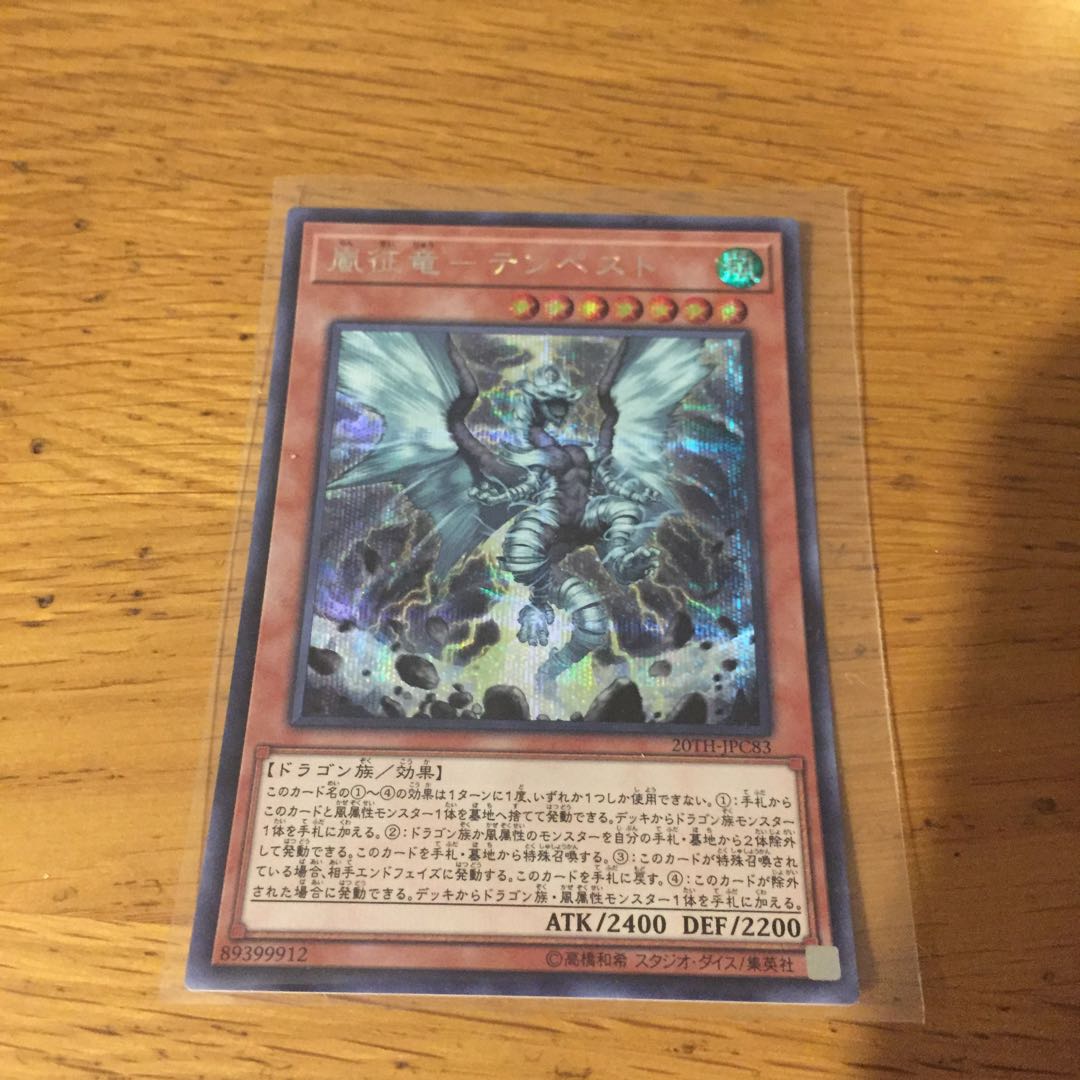 嵐征竜ーテンペスト シク 1枚