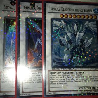 遊戯王ブリューナク、グングニール、トリシューラ米DT