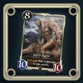 スピリット 召喚時: 砂の巨神兵 サンドスルトを２枚手札に加える