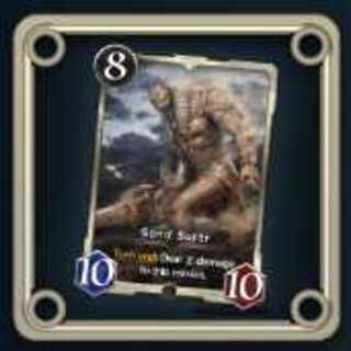 スピリット 召喚時: 砂の巨神兵 サンドスルトを２枚手札に加える