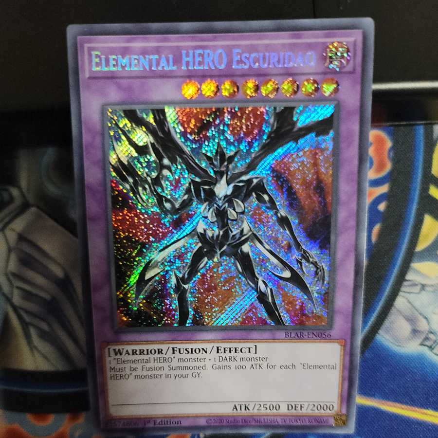 Elemental HERO Escuridao North American Edition Secret Rare