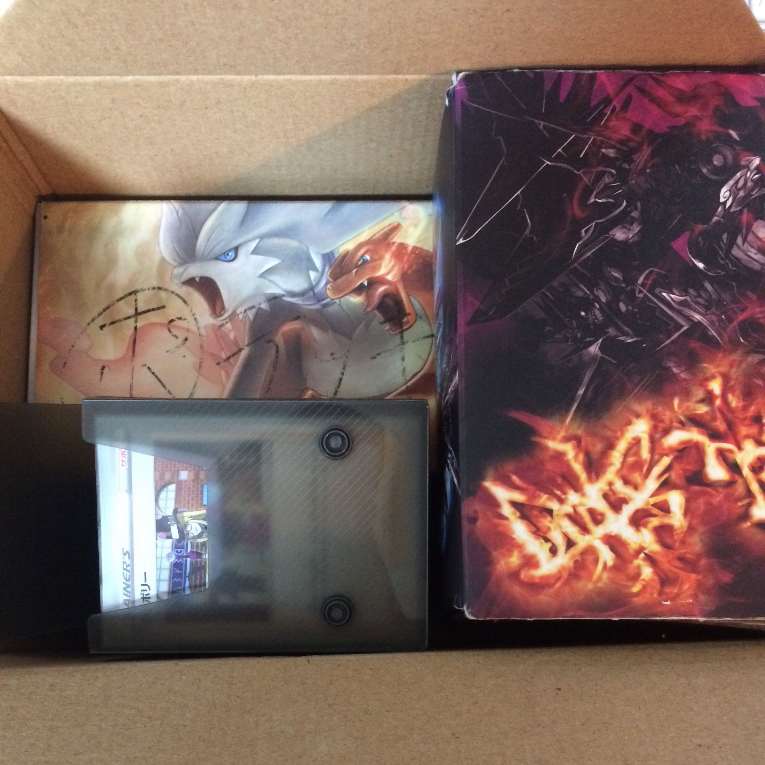 Pokemon cards, sold in bulk, retired consignment, one cardboard box