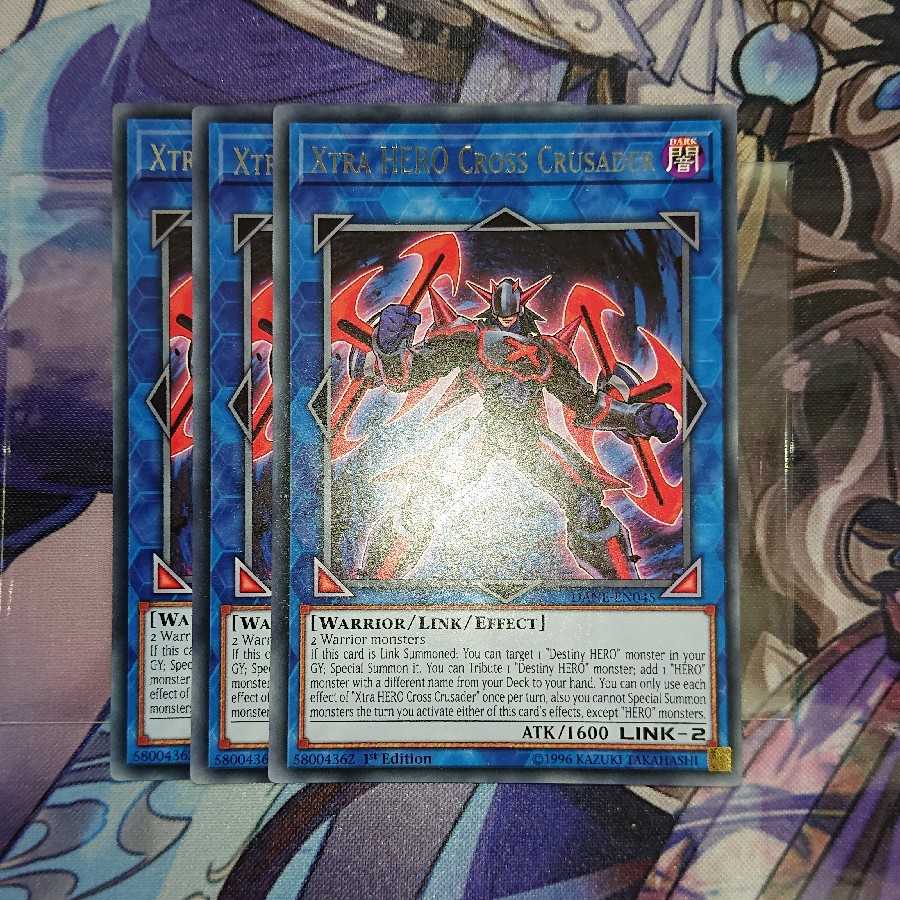 EU version Xtra HERO Cross Crusader Rare 3 copies