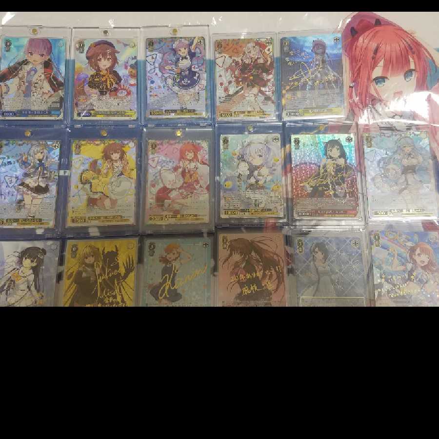 Exclusive 3 mouth Weiss Schwarz holopack for Mr. Mura