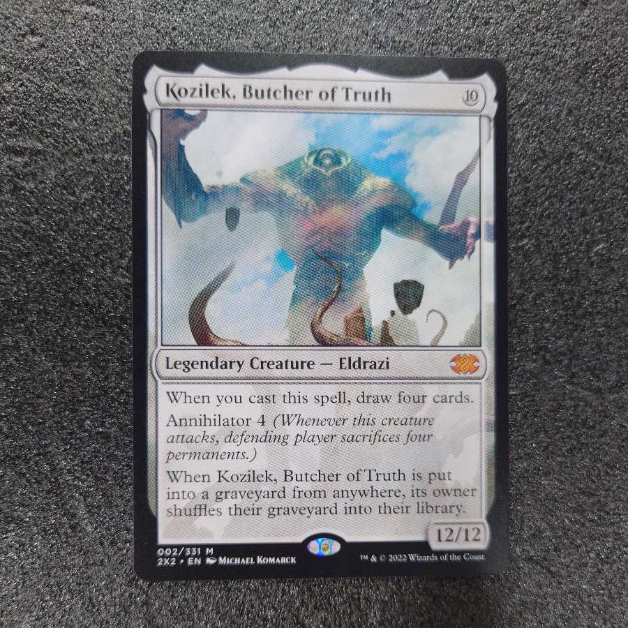MTG Kozilek, Butcher of Truth English 2X2