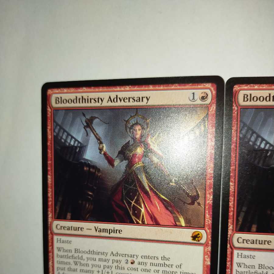 MTG Bloodthirsty Adversary English 2 copies in stock