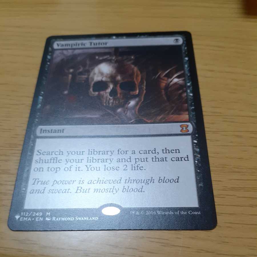 Vampiric Tutor Mythic Rare