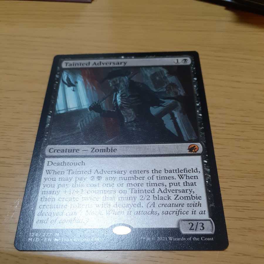 Tainted Adversary Mythical Rare
