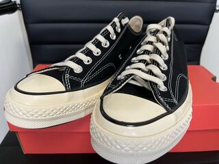 Converse Chuck Taylor CT70 OX 27.0 Black Black 27cm