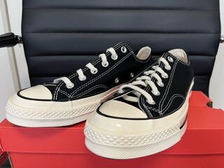 Converse Chuck Taylor CT70 OX 26.0 Black Black 26cm