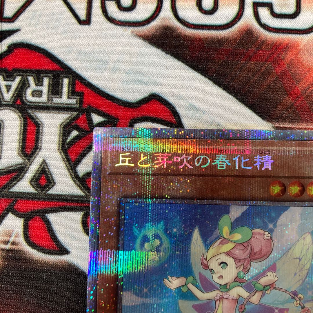 丘と芽吹の春化精 プリズマティックシークレットレア JP016 1枚