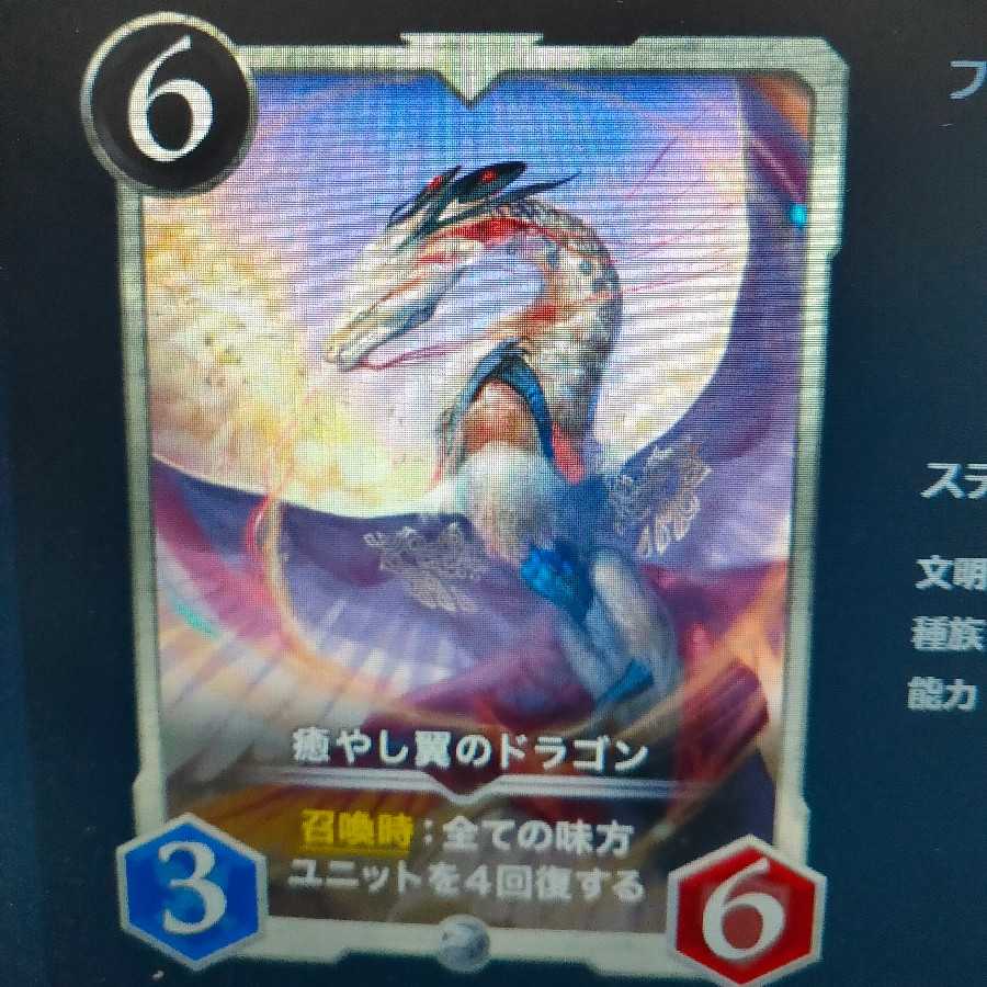 2枚組癒しの翼のドラゴン（バラ可）