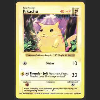 Pikachu LV.12 [Exe] Shadeless / admin: MP1377