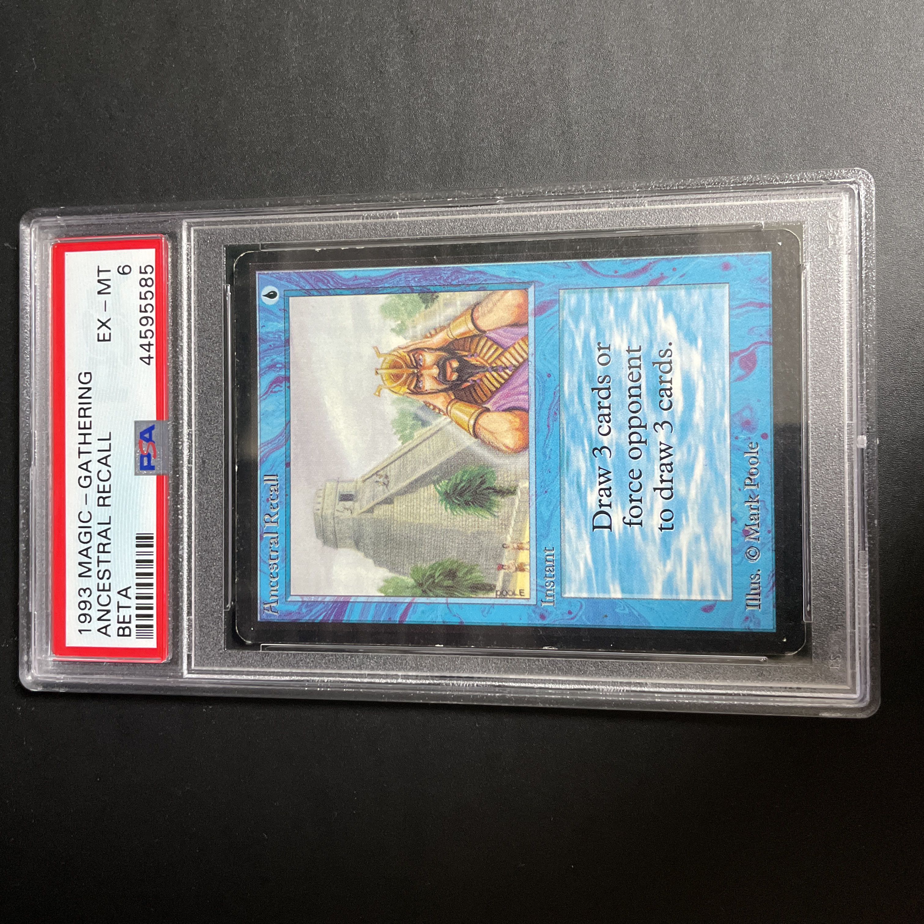 Ancestral Recall LEB PSA6