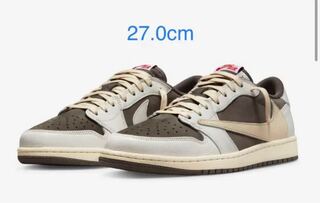 Travis Scott x Nike Air Jordan 1 Low NIKE AIR JORDAN ナイキエアジョーダン  27cm