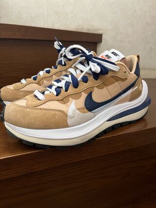 SACAI × NIKE VAPOR WAFFLE "SESAME AND BLUE VOID" 26.5cm