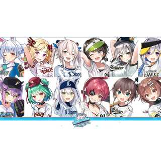 ホロライブ　パ・リーグ６球団キーホルダー　フルコンプセット